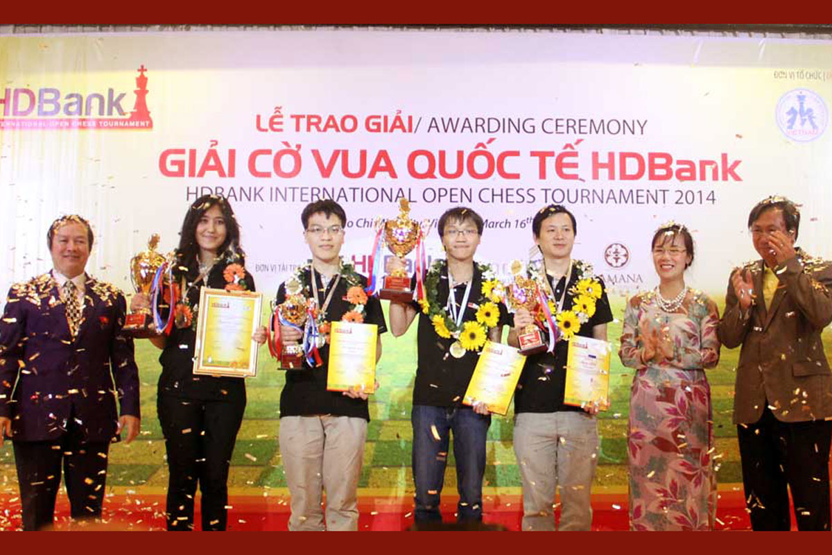 Nguyễn Ngọc Trường Sơn vô địch giải cờ vua quốc tế HDBank 2014