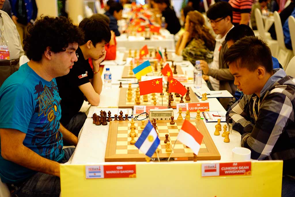 Các ván đấu tại Giải cờ vua HDBank 2017