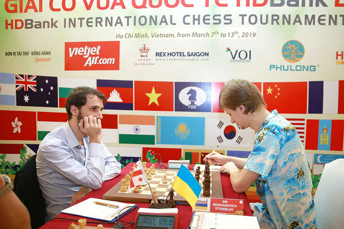 HDBank International Chess Tournament round 6 : Bogdanovich Stanilav the sole leader